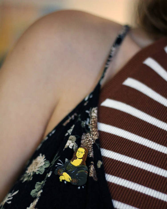Mona Lisa • Enamel Pin