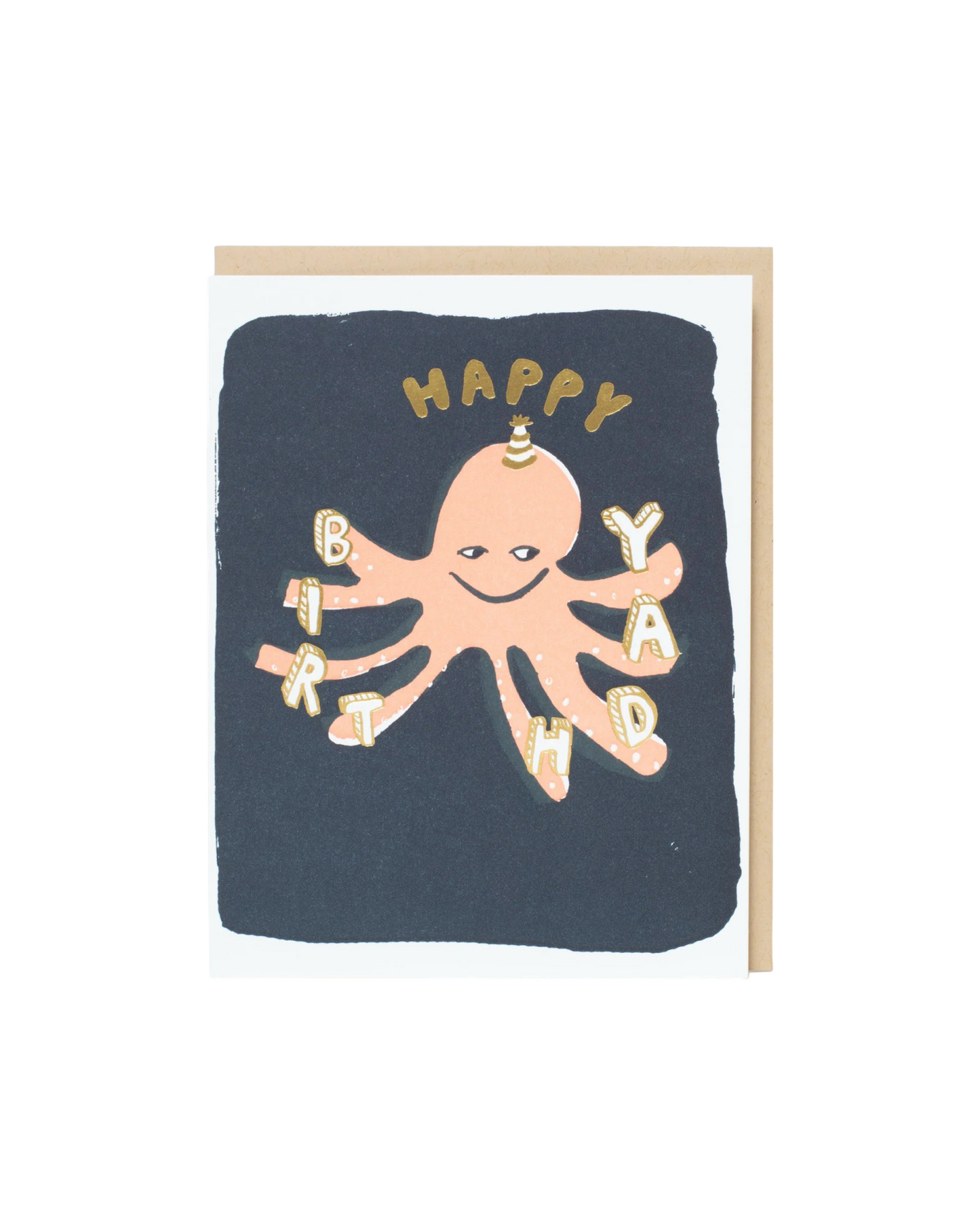 Octopus Birthday Card