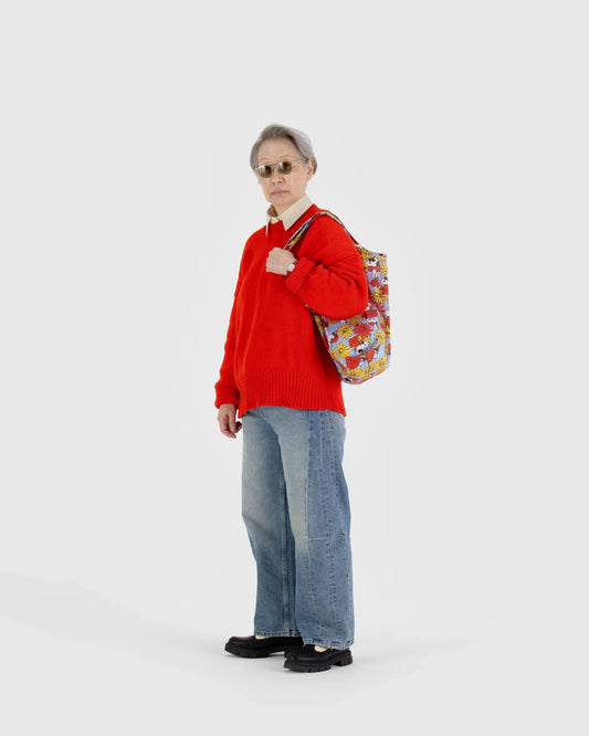 Standard Baggu : Floral Snoopy