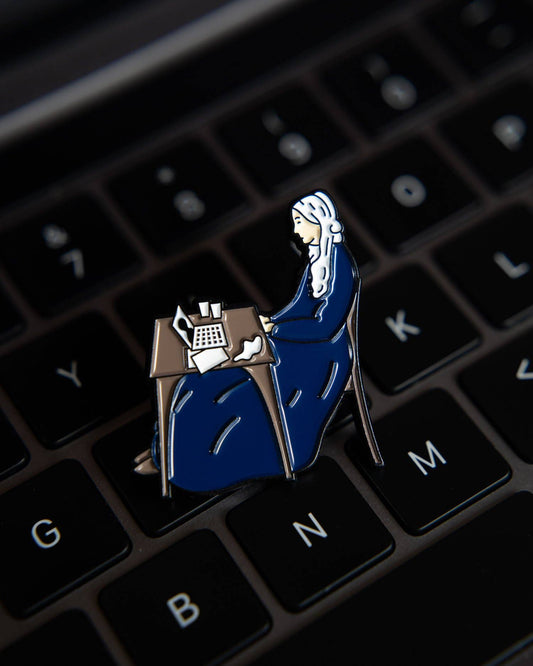 Whistler While You Work From Home • Enamel Pin