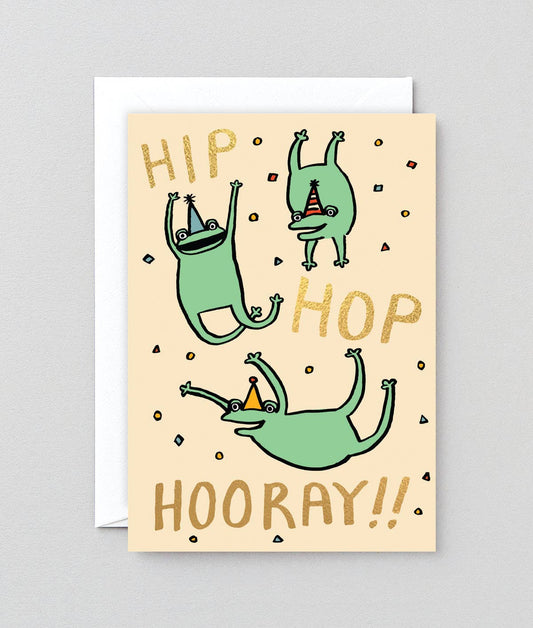 Hip Hop Hooray Greetings Card