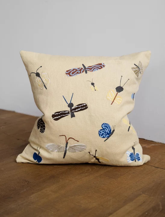 Slända Embroidered Cushion
