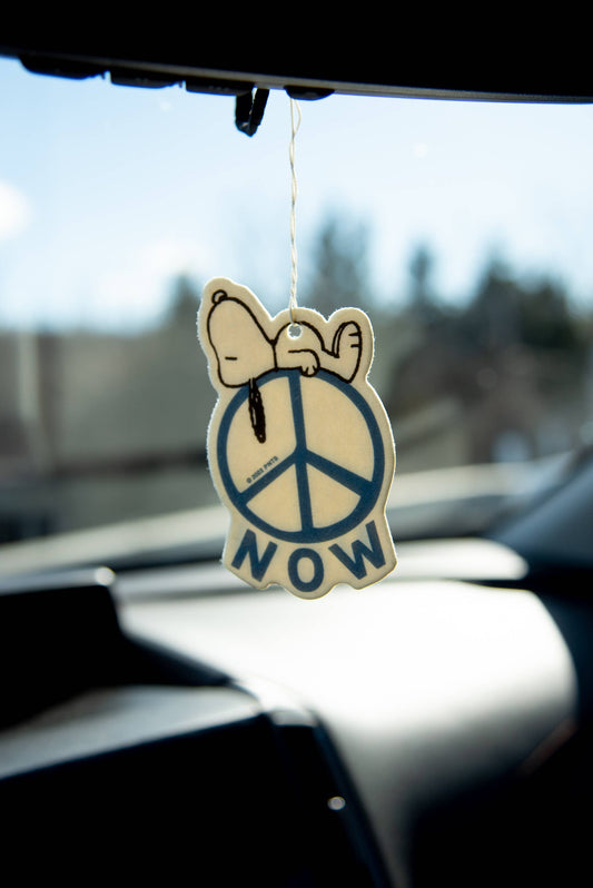 Snoopy Peace Now Air Freshener