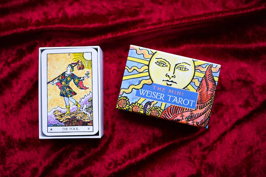 Mini Weiser Tarot: Flashcards / English