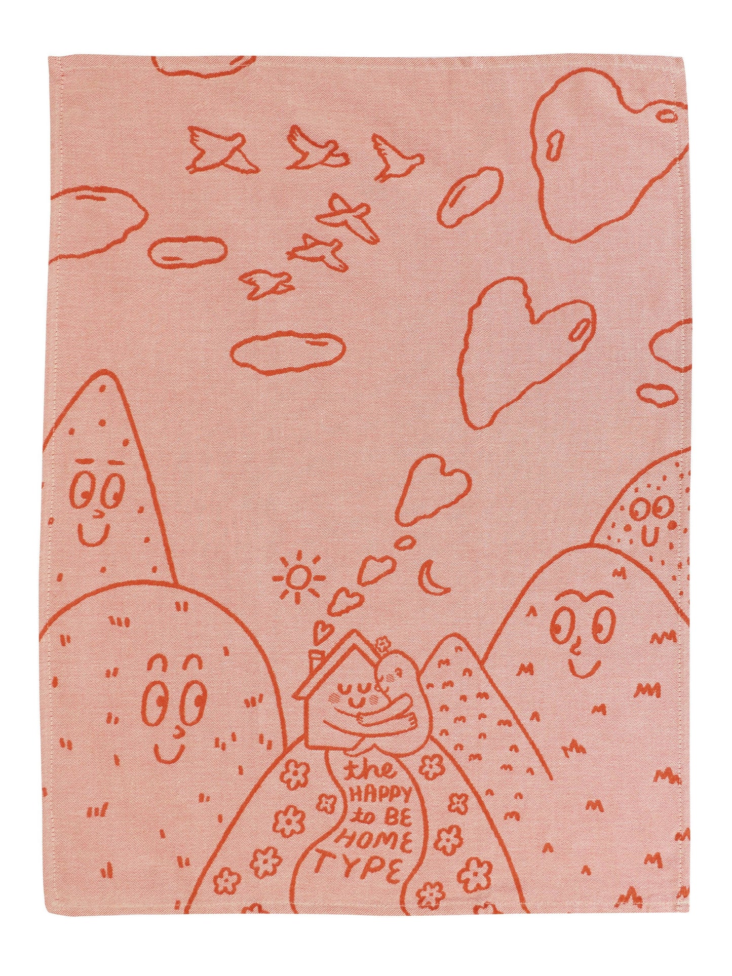 Happy To Be Home Dish Towel