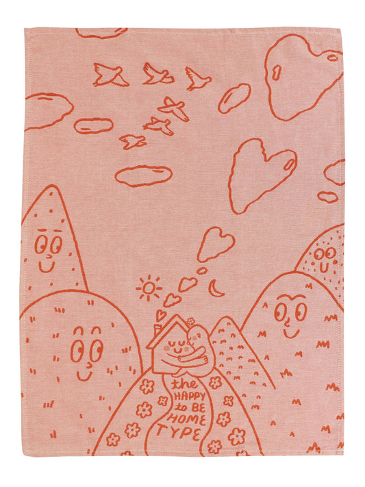 Happy To Be Home Dish Towel