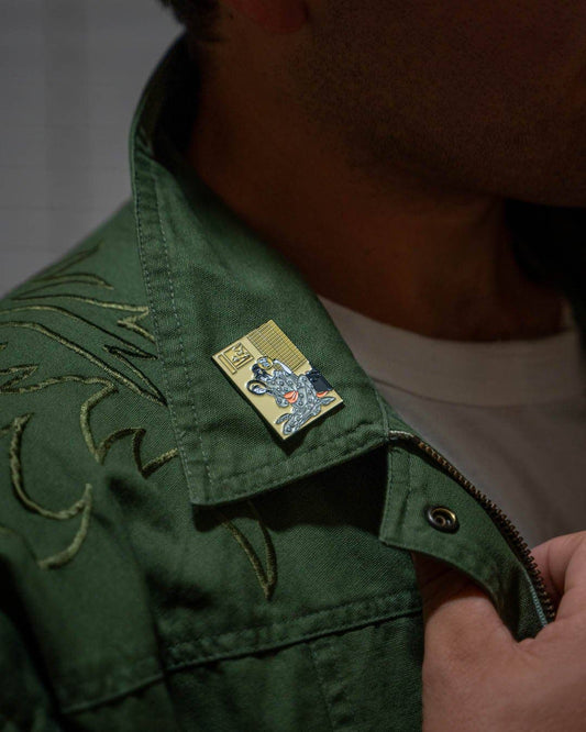 Takashima Ohisa Using Two Mirrors to Observe... • Enamel Pin