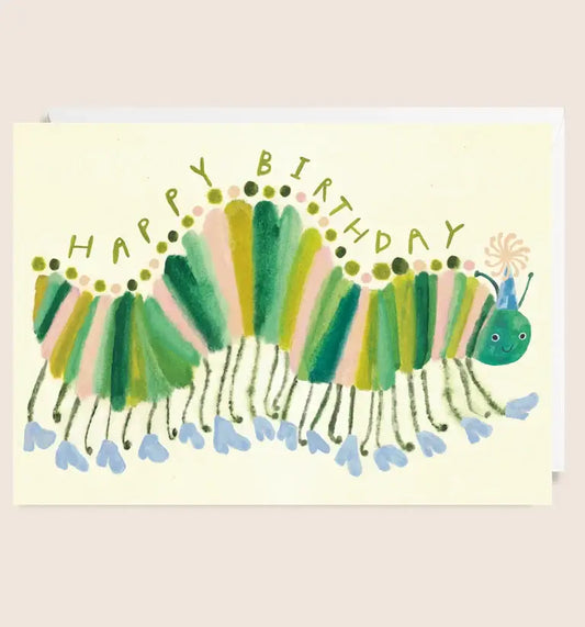 Birthday Caterpillar Card