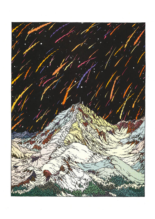 Pic Du Midi - Clement Vuillier A3 Print