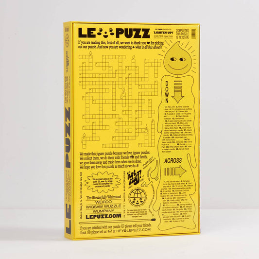 Le Puzz Lighten Up Jigsaw **coming soon