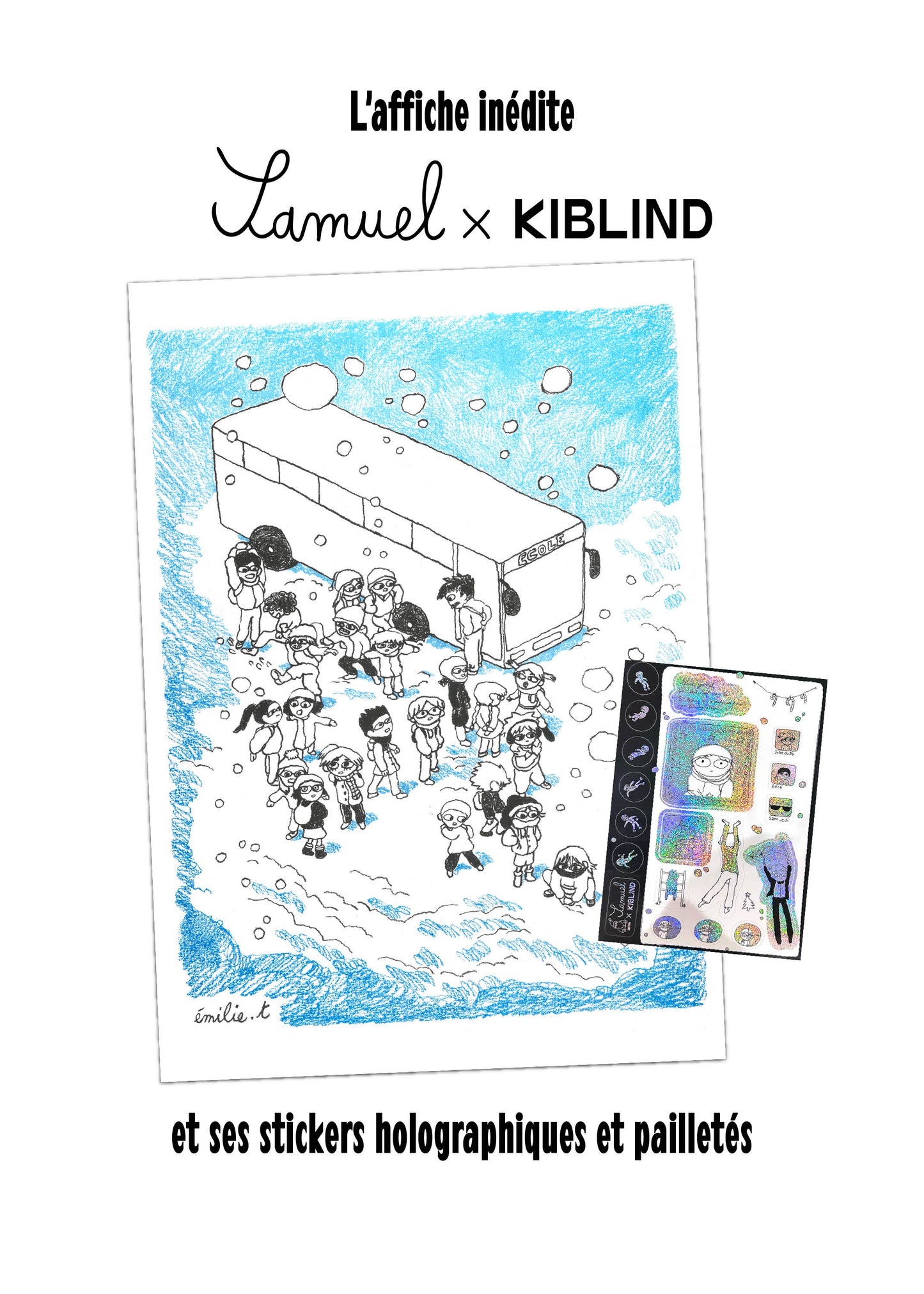 Samuel - Émilie Tronche A3 Print