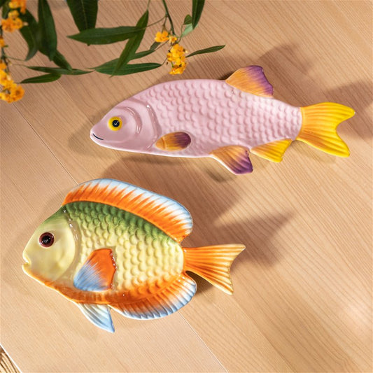 Rainbow Fish Plate
