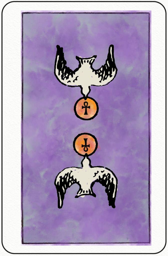Mini Weiser Tarot: Flashcards / English