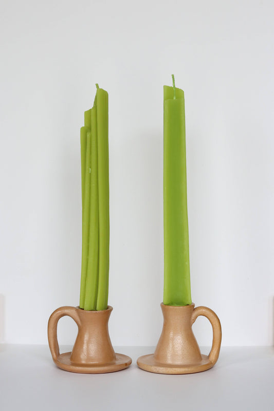 Celery Beeswax Candles