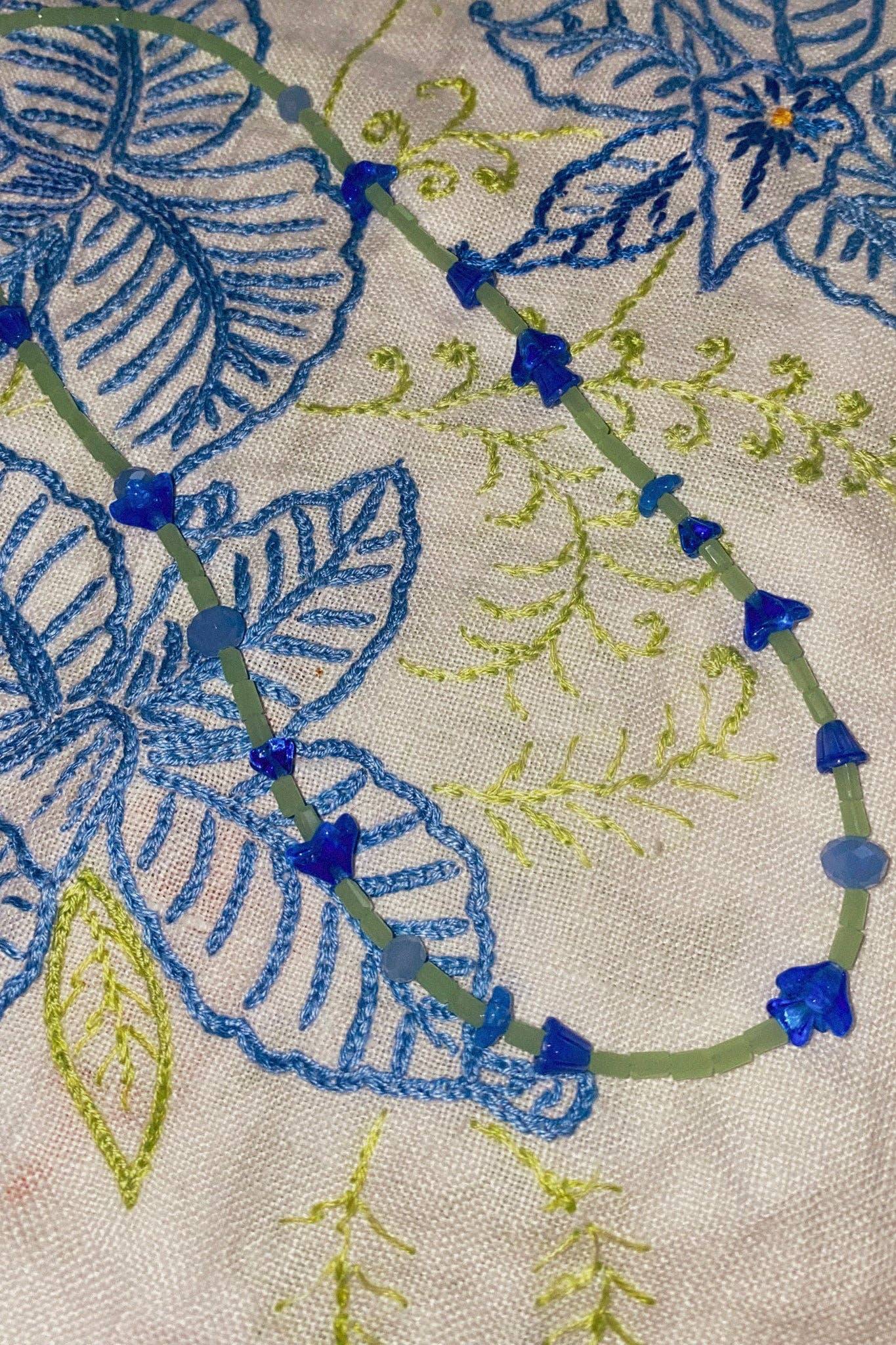 Bluebell Garland Necklace