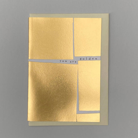 You Are Golden Card