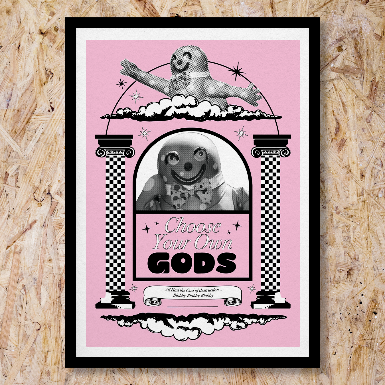 Choose Your Own Gods A3 Print
