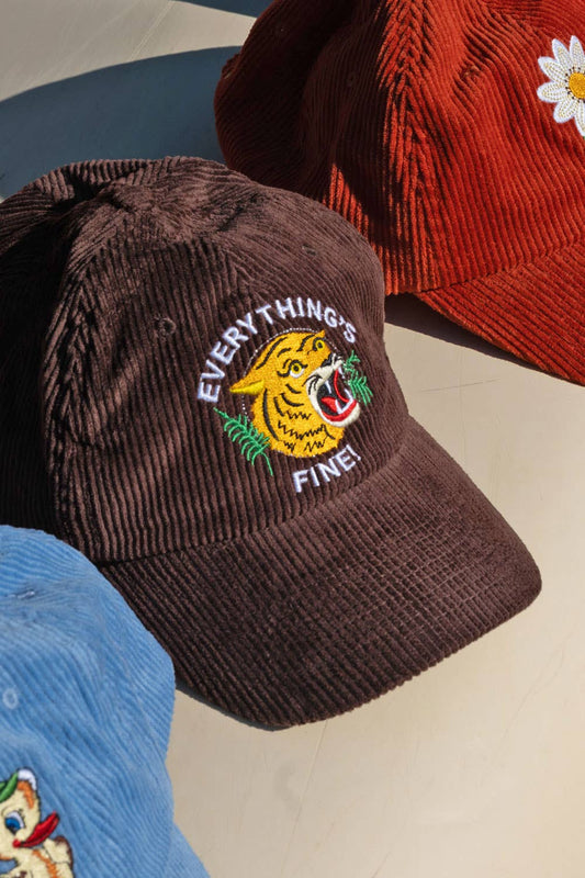 Everything's Fine Corduroy Hat