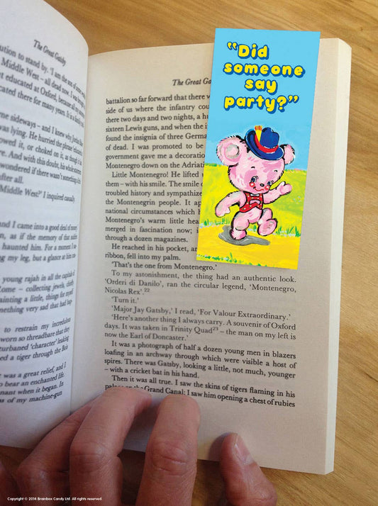 Did Someone Say Party? Magnetic Bookmark