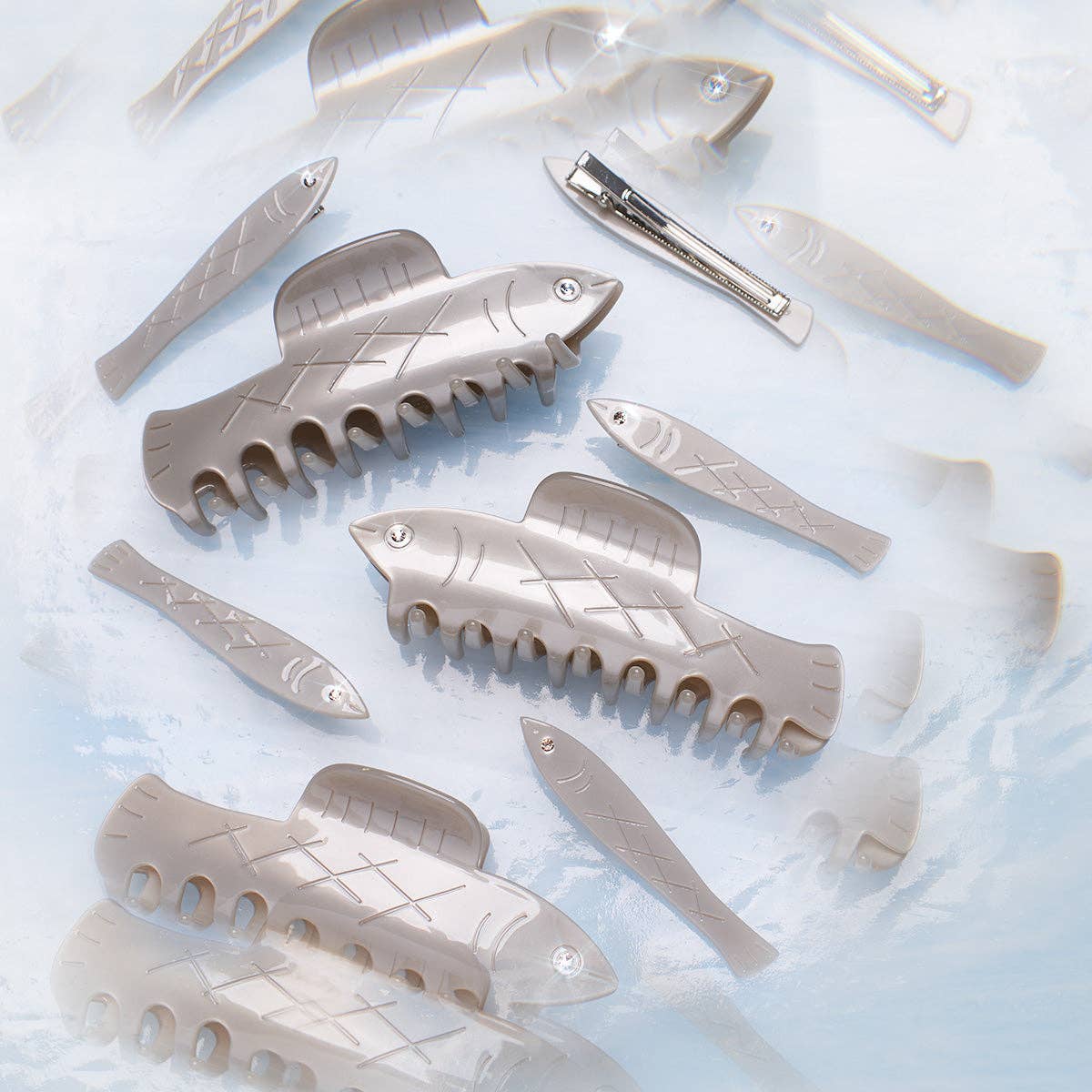 Herring Fish Silver Hair Claw