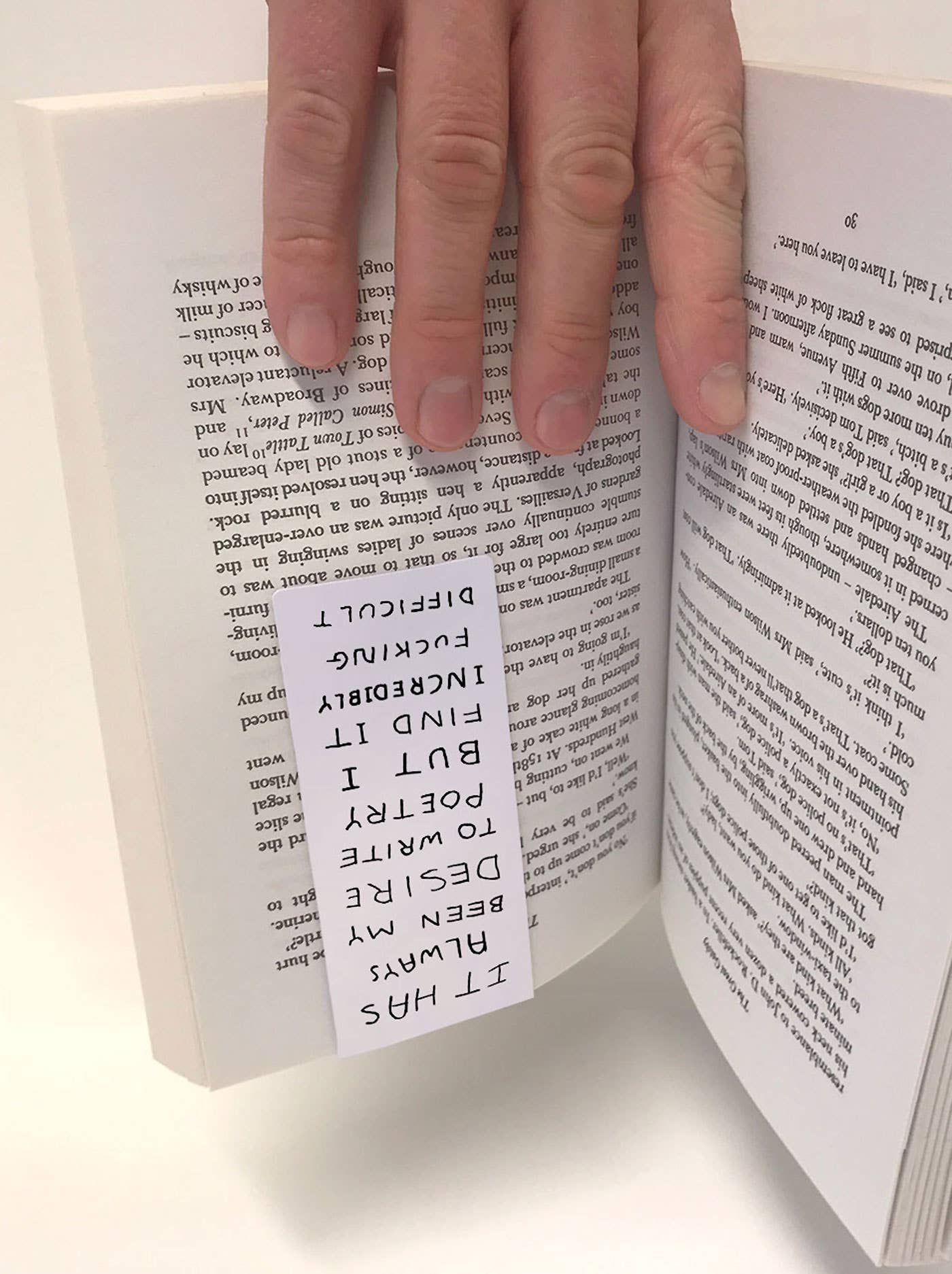 Write Poetry - Shrigley Magnetic Bookmark