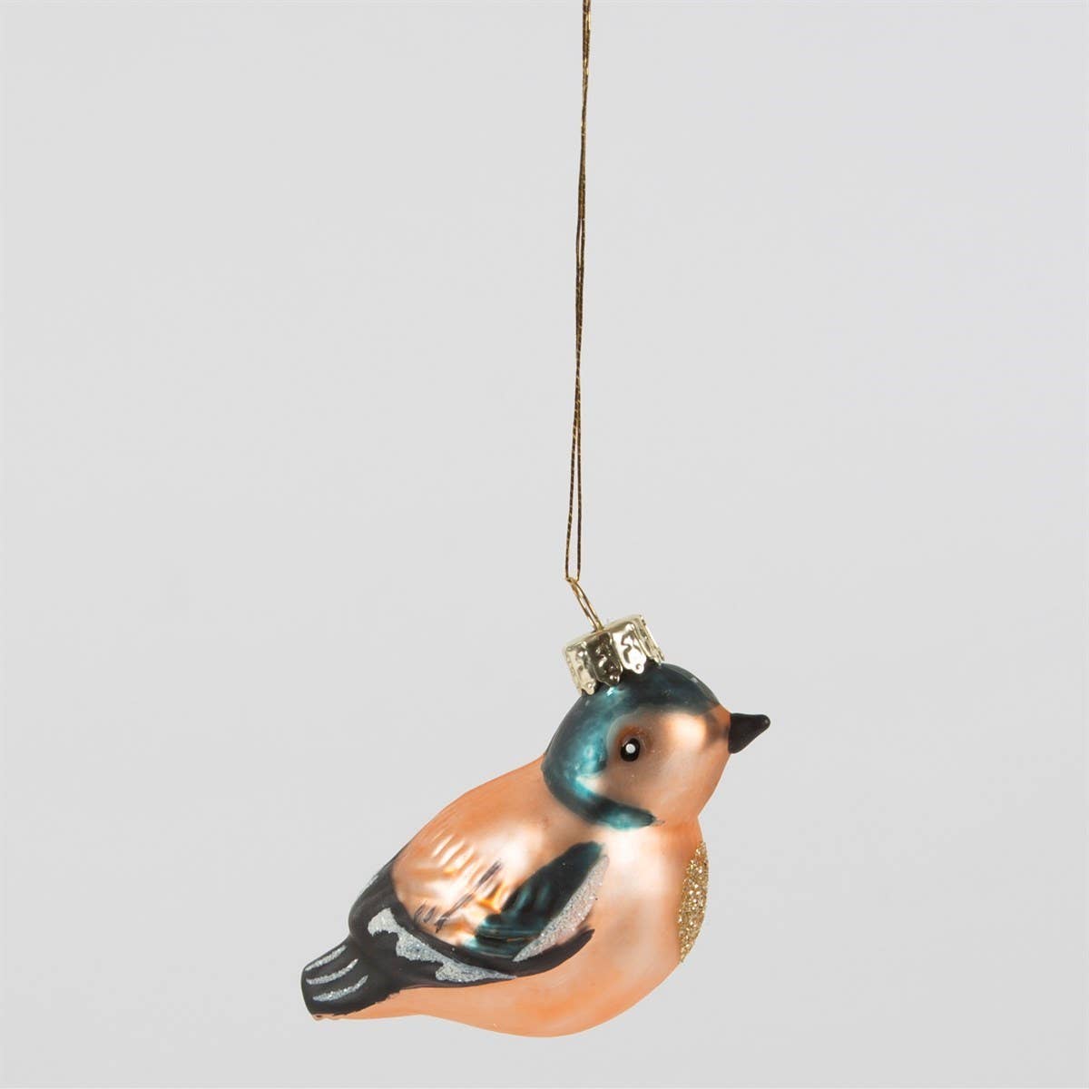 British Bird Christmas Shaped Bauble
