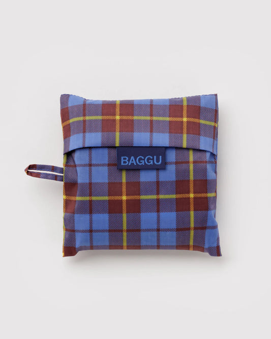 Standard Baggu : Blue Tartan