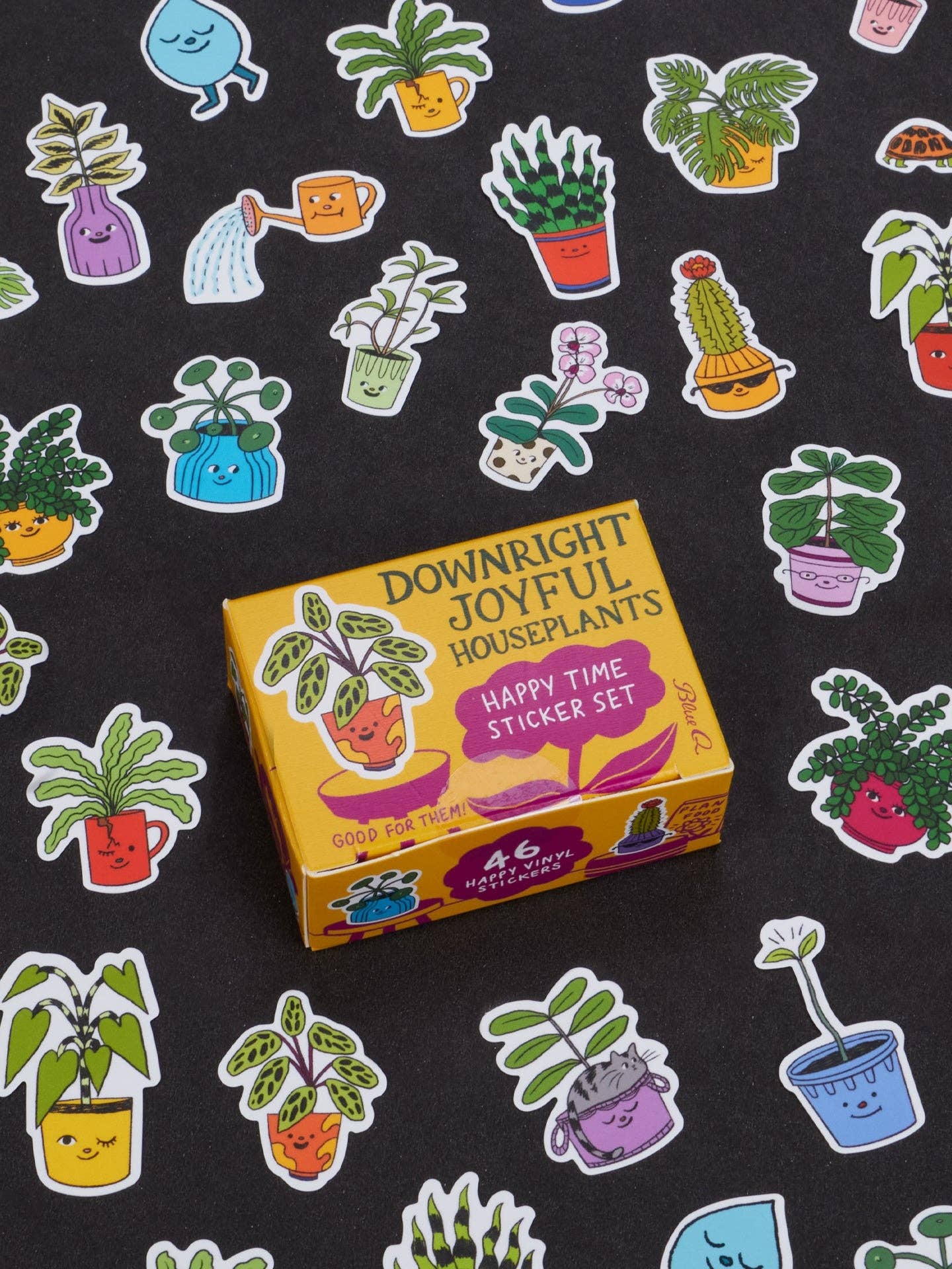 Joyful Houseplants Sticker Box