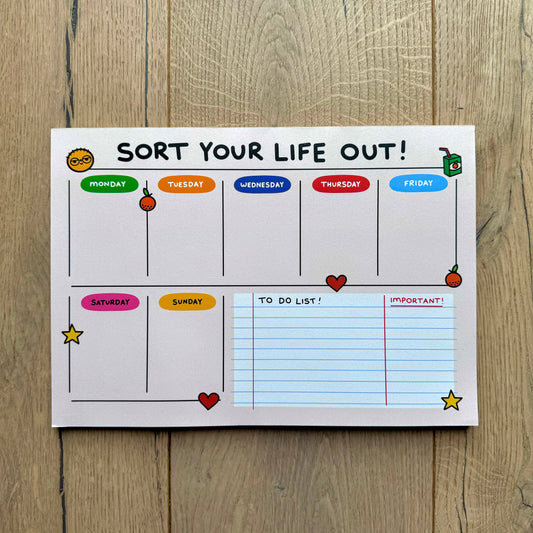 Sort Your Life Out Desk Planner