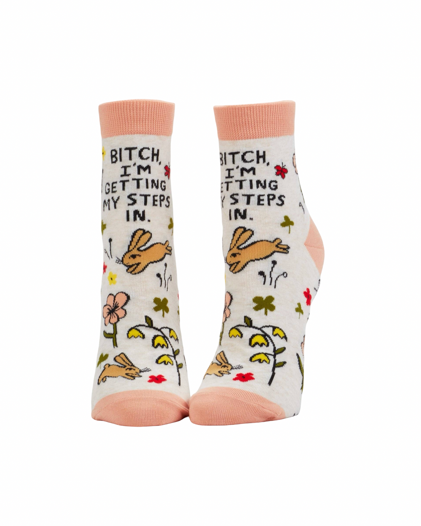 Bitch, I'm Getting My Steps In Women's Ankle Socks