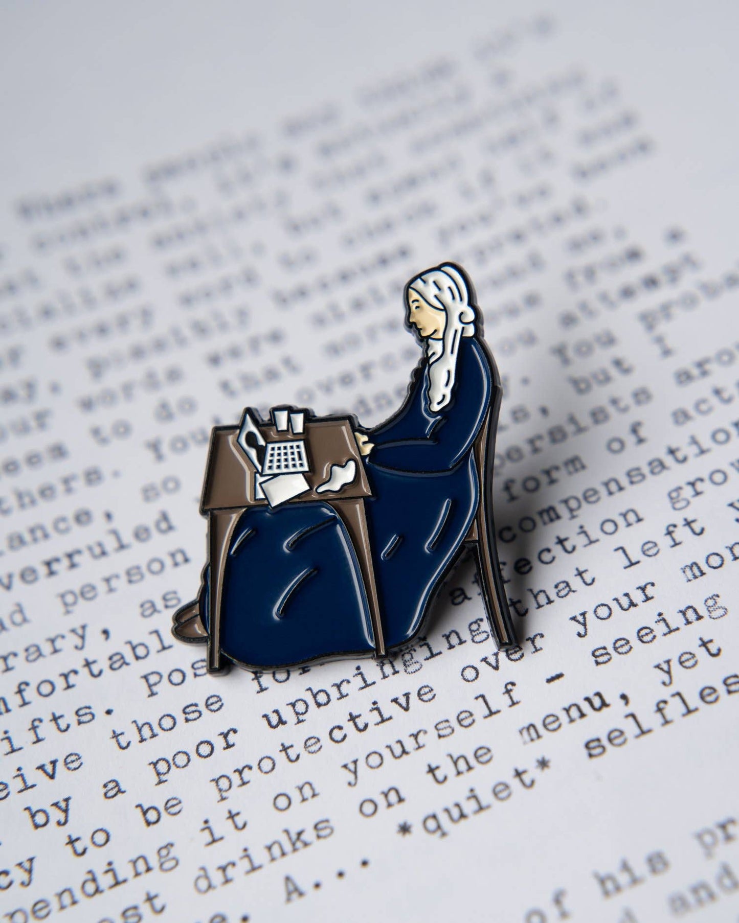 Whistler While You Work From Home • Enamel Pin
