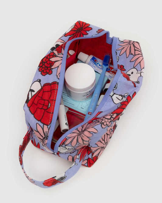 Dopp Kit : Floral Snoopy