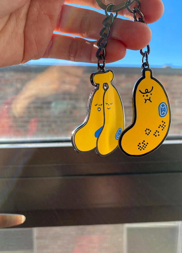 Bananas Keychain