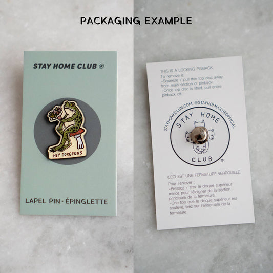 Sweat the Small Stuff Pin | Enamel Lapel Pin