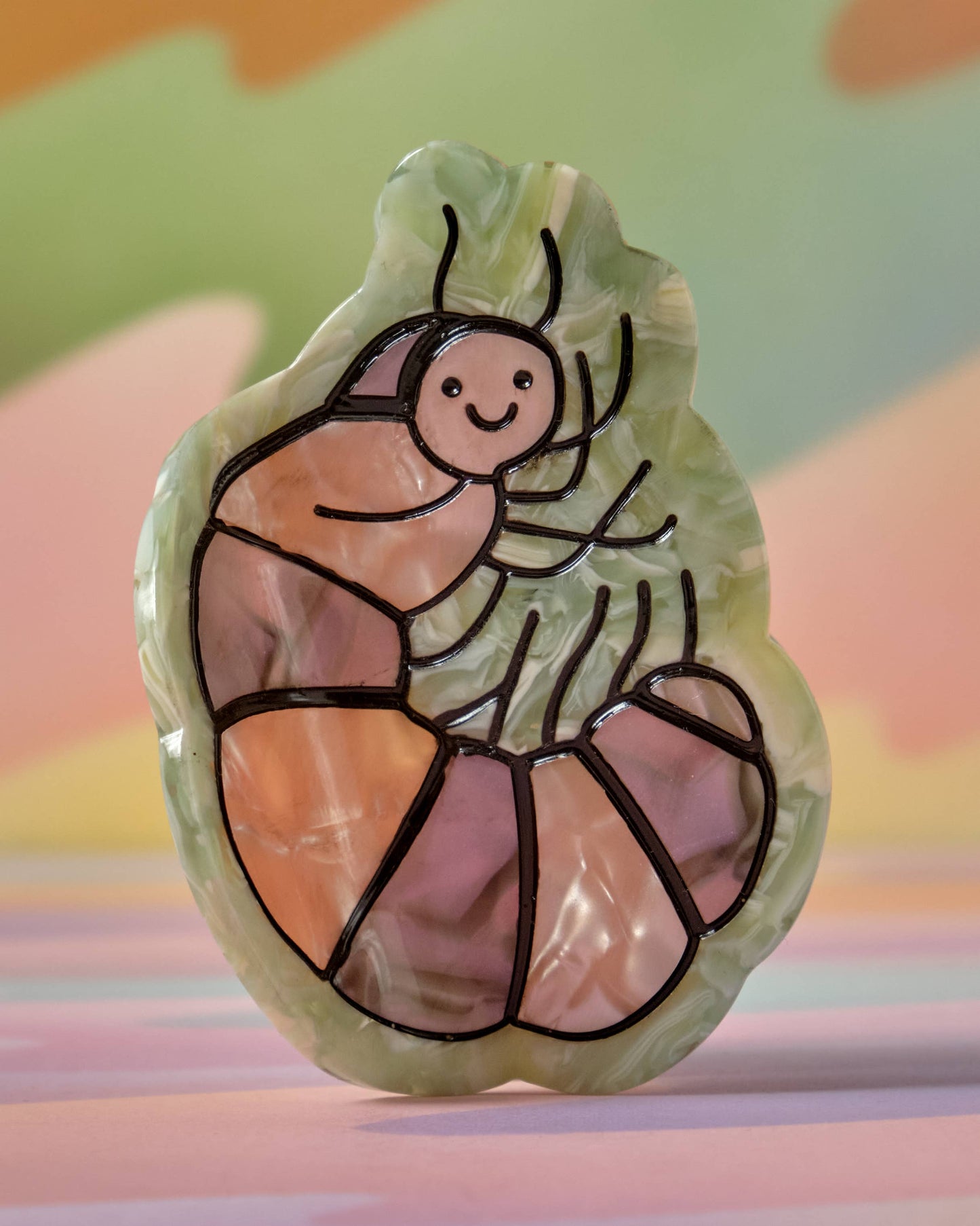 Pillbug Hair Claw