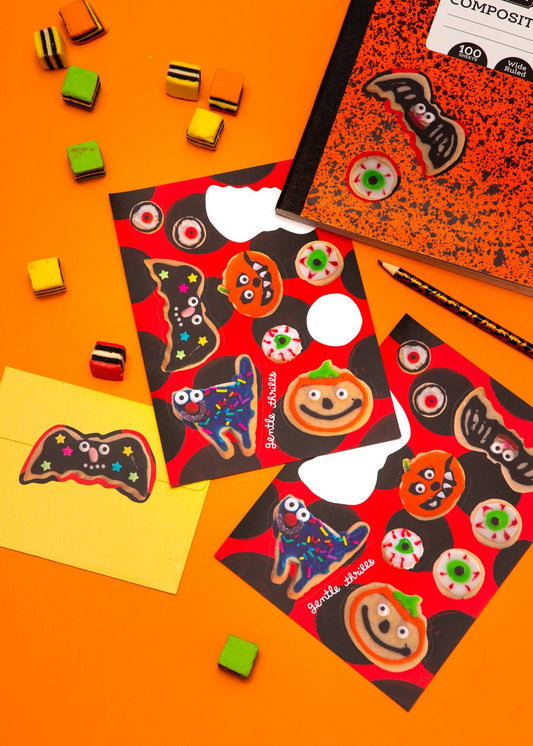Gentle Thrills Halloween Cookies Sticker Sheet