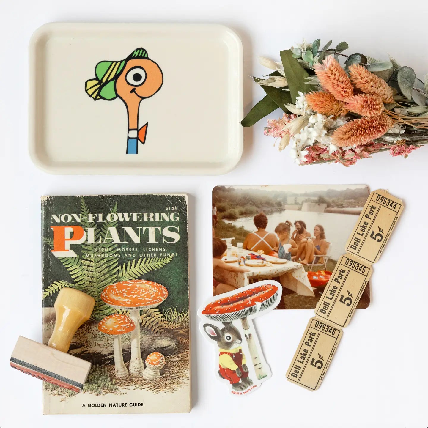 Lowly Worm Vintage Style Tray