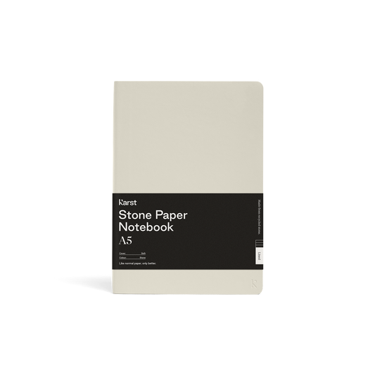 Karst Stone Paper A5 Softcover Lined Notebook