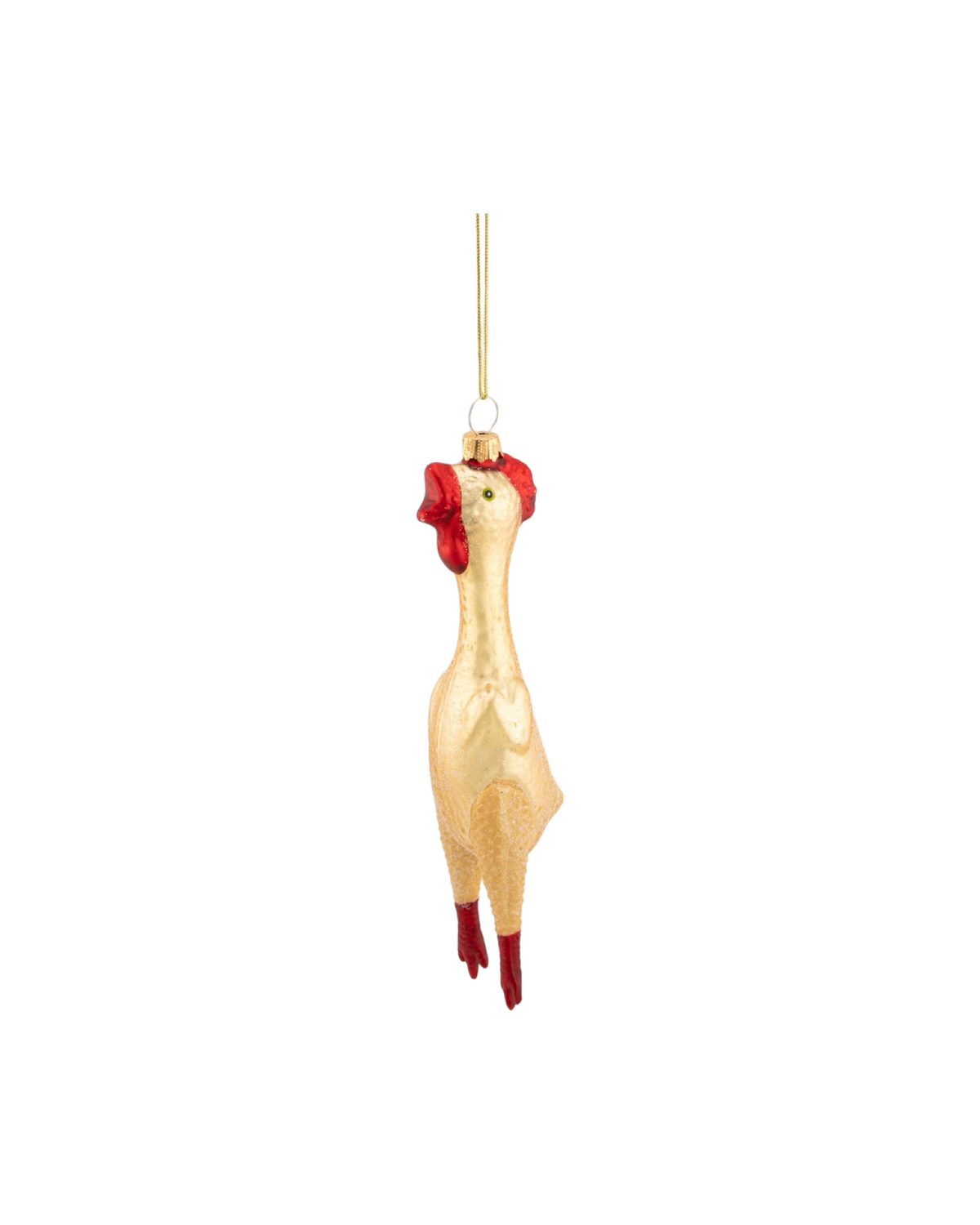 Rubber Chicken Shaped Bauble
