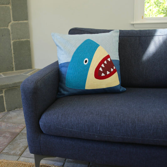 Hello Shark Cushion Cover