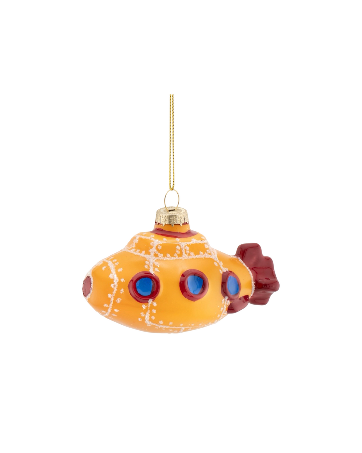 Yellow Submarine Shaped Bauble