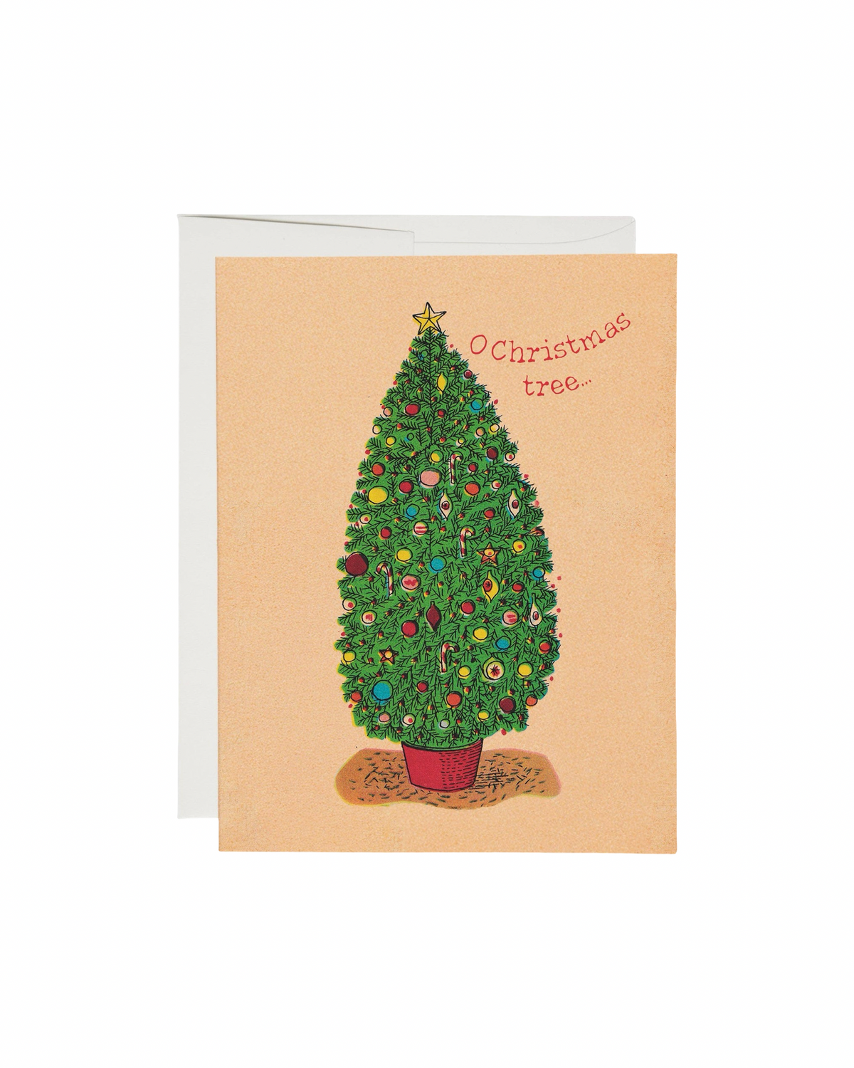 O Christmas Tree Card