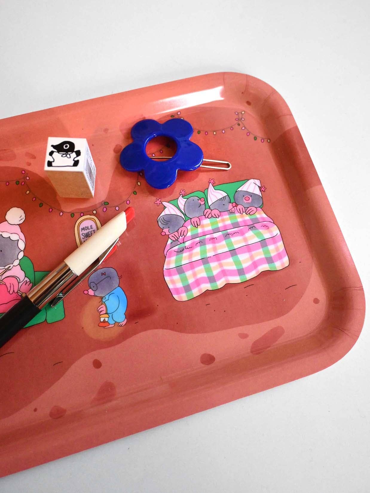 "Mole-idays" Catch-all tray