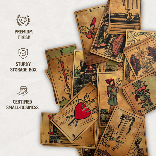 Antique Edition Tarot Deck & Guide