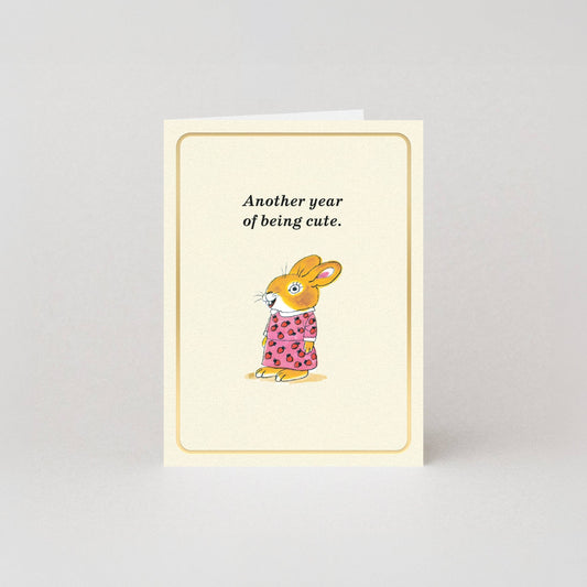 Being Cute Richard Scarry Mini Card