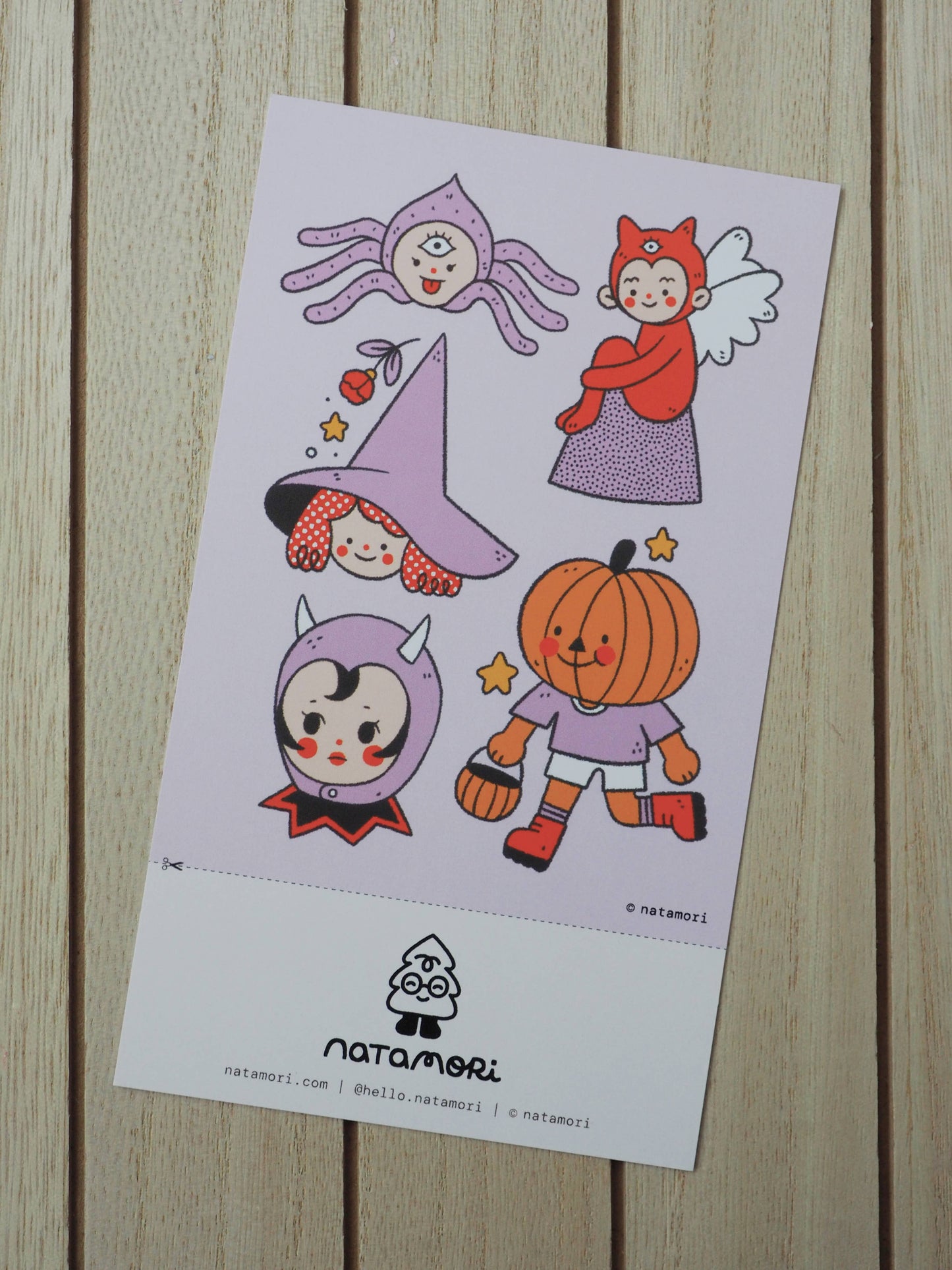 Spooky Sticker Sheet