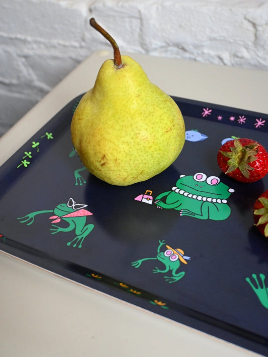 Fashionably Froggy Tray