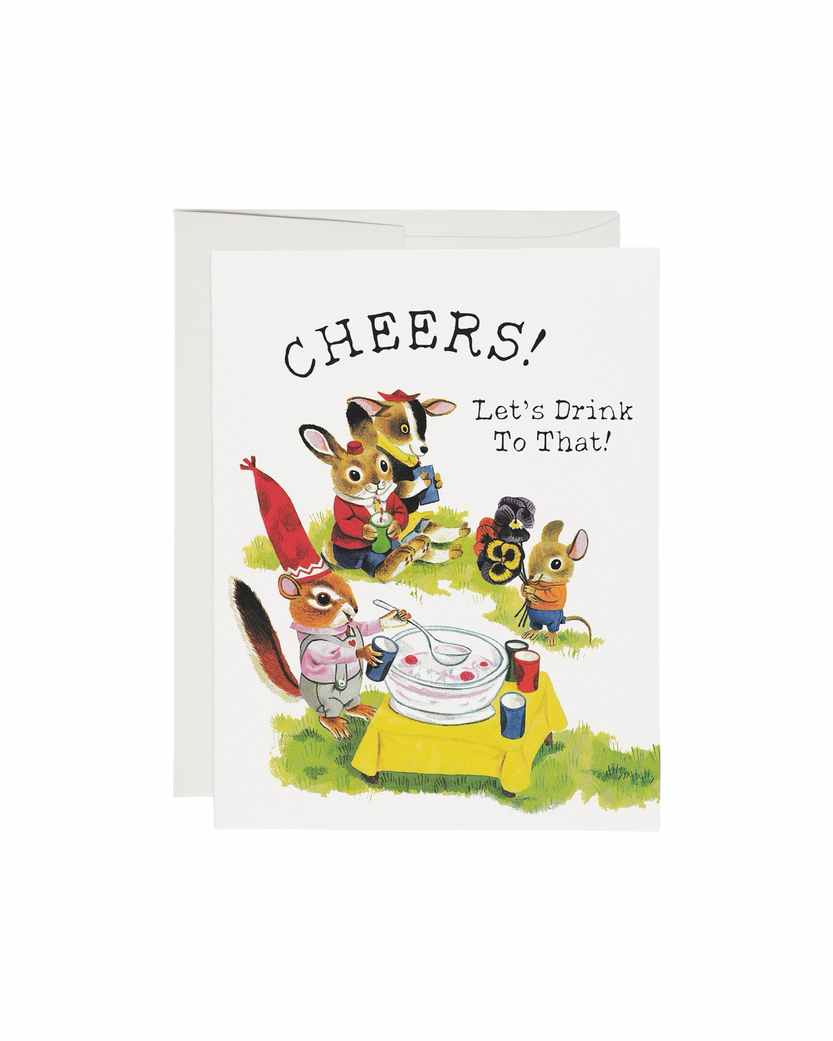 Richard Scarry Let's Drink to That Card
