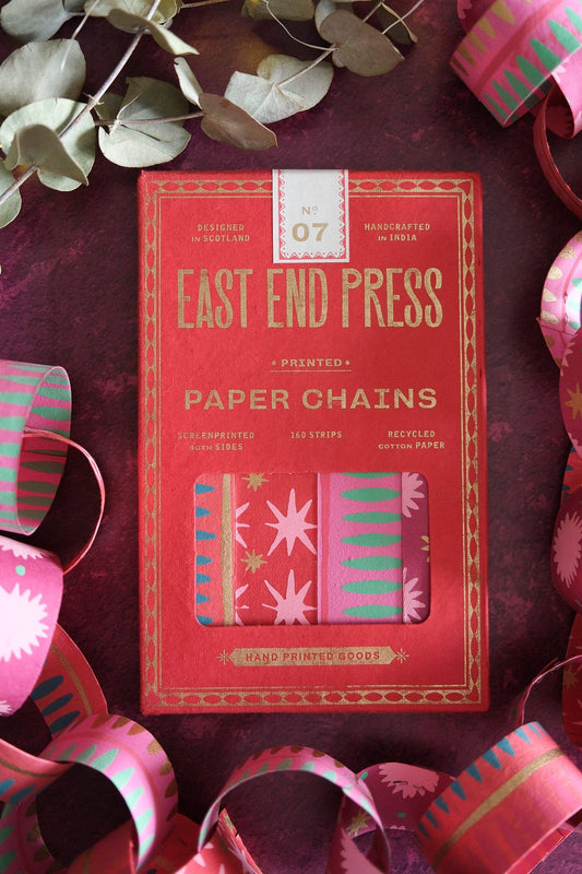 Colourful Christmas Paper Chain Kit