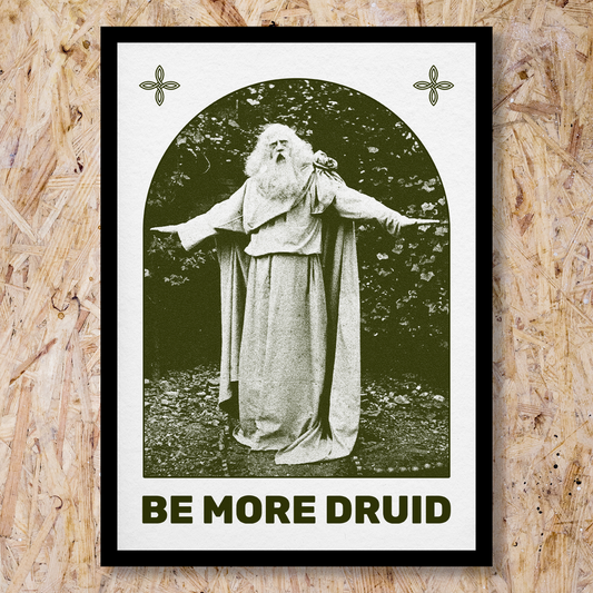 Be More Druid A3 Print